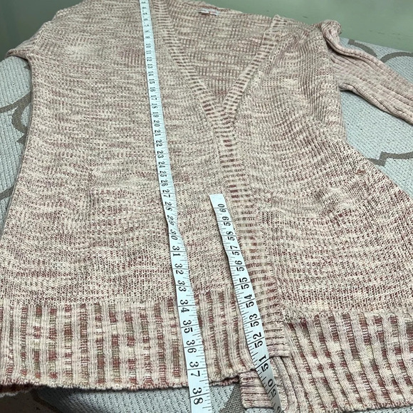 Knox Rose longline open front front pockets sweater cardigan - Picture 5 of 15